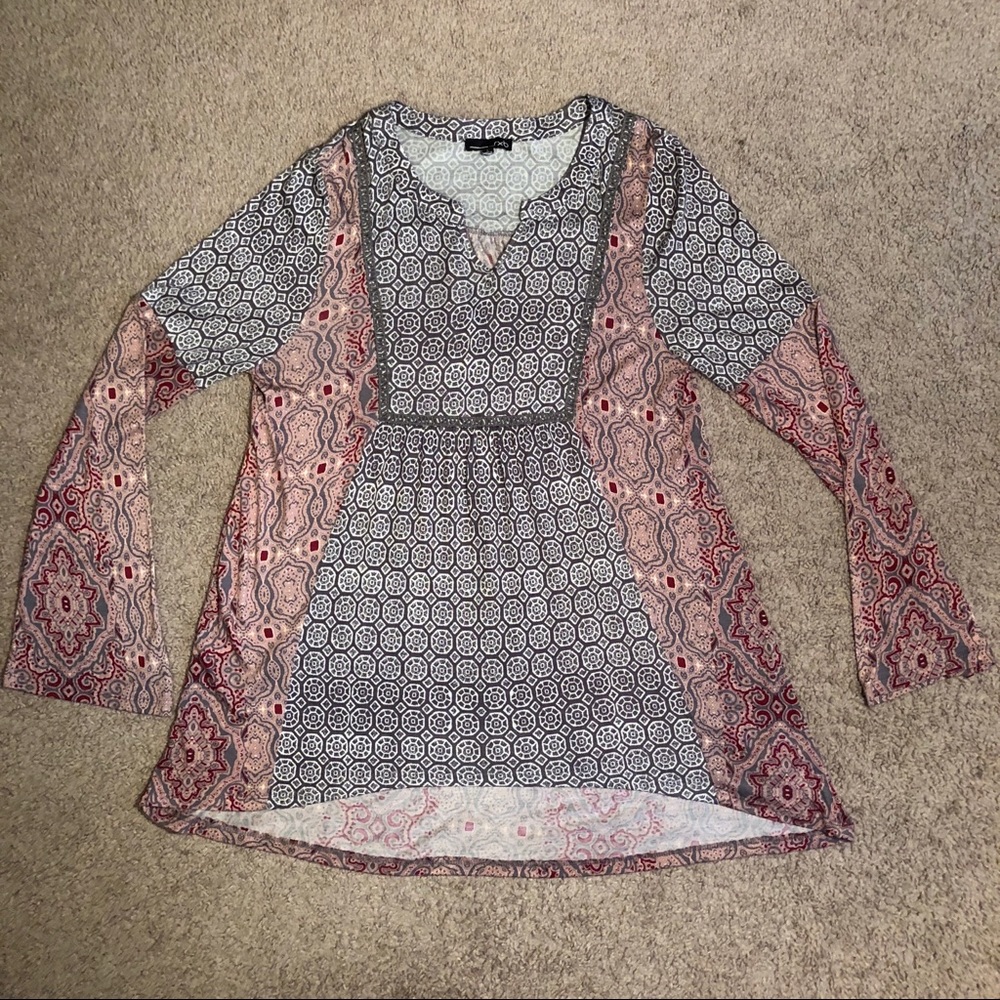 NWOT Women’s rxb long sleeve dress size large
